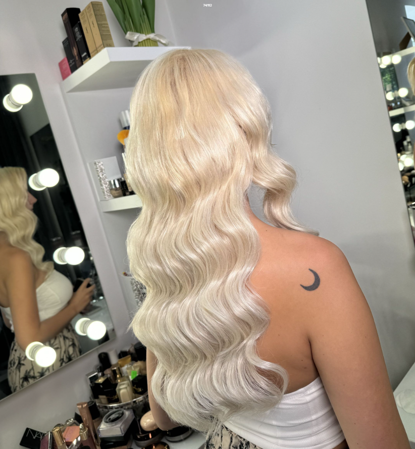 Fryzura ślubna koki